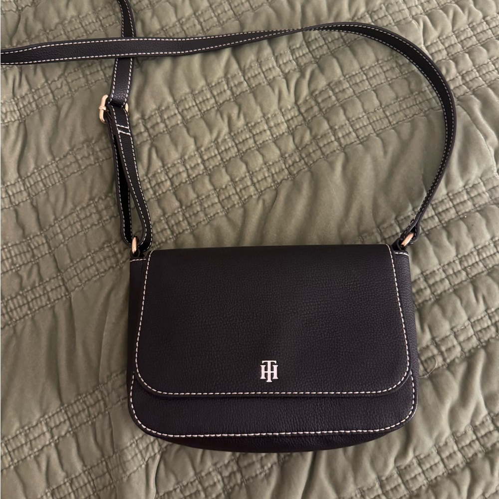 Tommy Hilfiger Black Crossbody Purse